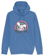 Happy Easter Rainbow Hanorac cu fermoar Unisex Connector