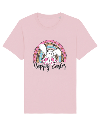 Happy Easter Rainbow Cotton Pink