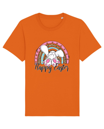 Happy Easter Rainbow Bright Orange