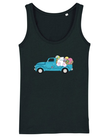 Happy Easter Truck Black