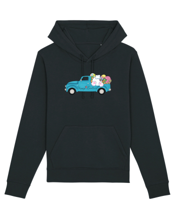 Happy Easter Truck Black