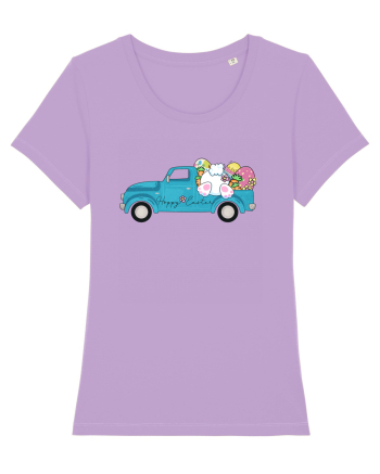 Happy Easter Truck Lavender Dawn