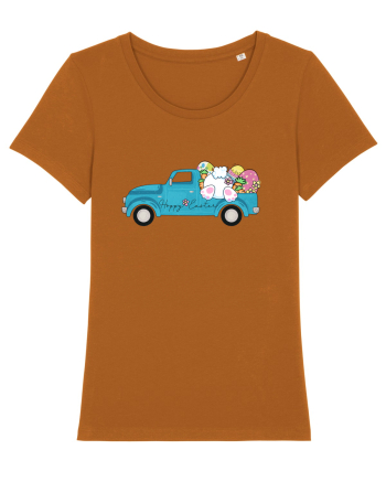 Happy Easter Truck Roasted Orange