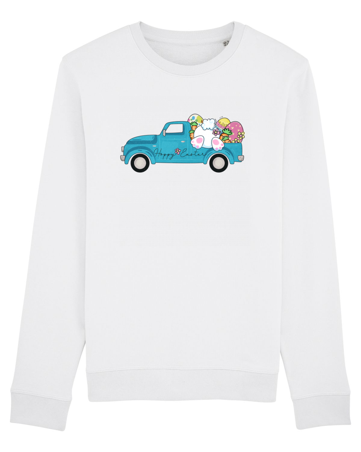Bluză mânecă lungă Unisex Rise White