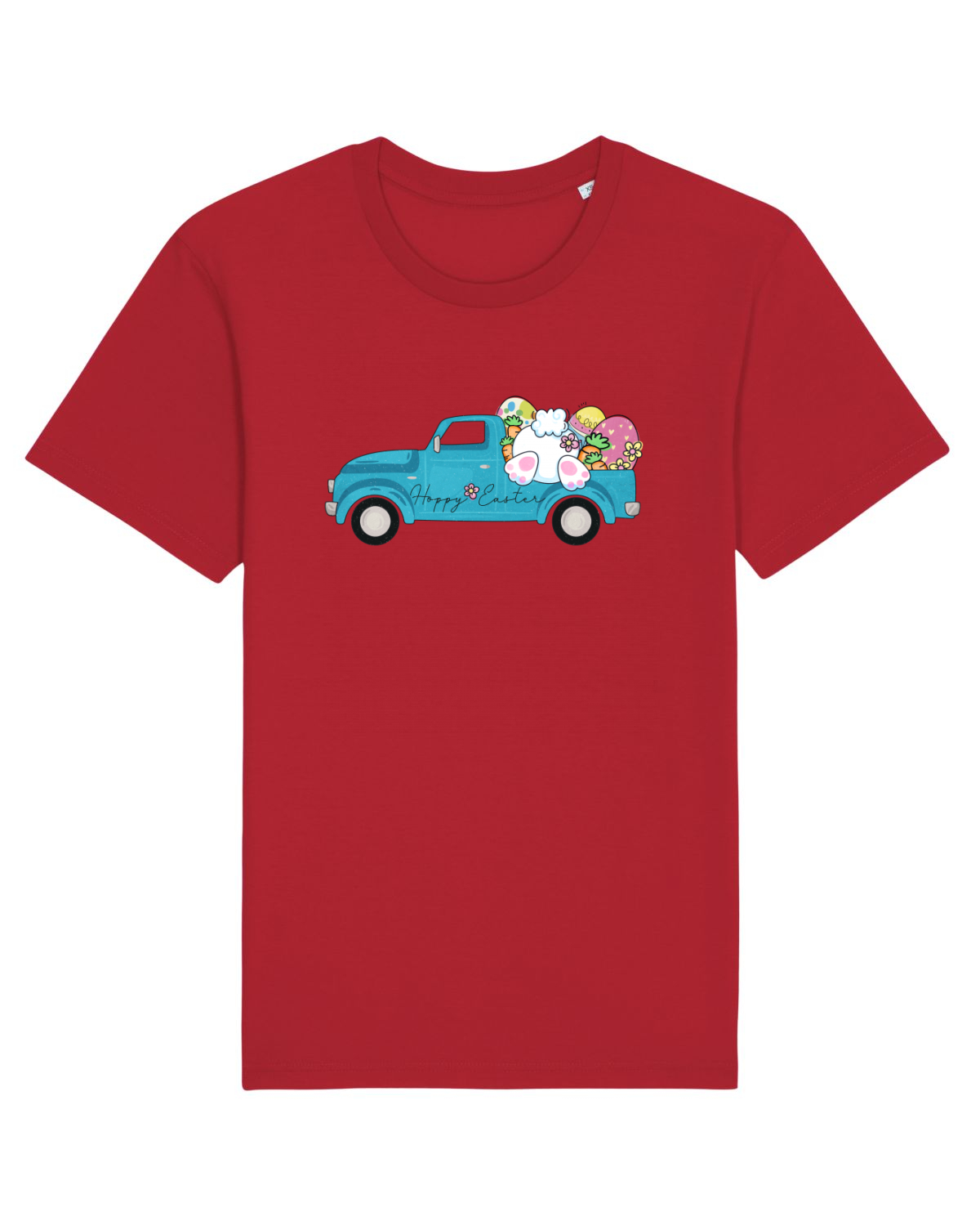 Tricou mânecă scurtă Unisex Rocker Red