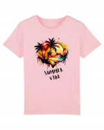 SUMMER VIBE - V2 Tricou mânecă scurtă  Copii Mini Creator