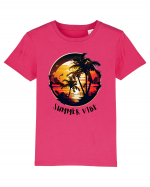 SUMMER VIBE - V3 Tricou mânecă scurtă  Copii Mini Creator