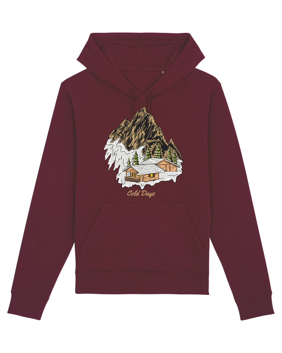 Hanorac Unisex Drummer Burgundy