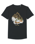 Cold Days Tricou mânecă scurtă guler larg Bărbat Skater