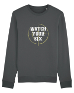 Watch your 6 Bluză mânecă lungă Unisex Rise