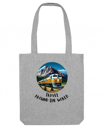 TRAVEL AROUND THE WORLD - V1 Heather Grey