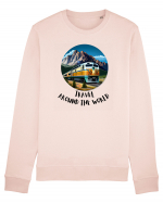 TRAVEL AROUND THE WORLD - V1 Bluză mânecă lungă Unisex Rise