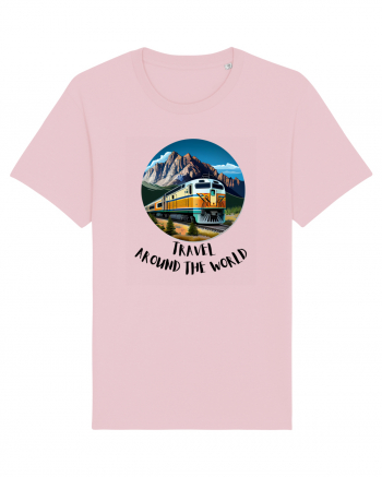 TRAVEL AROUND THE WORLD - V1 Cotton Pink