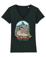 Matterhorn Tricou mânecă scurtă guler V Damă Evoker