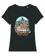 Matterhorn Tricou mânecă scurtă guler larg fitted Damă Expresser