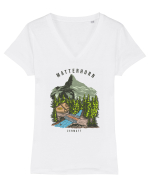 Matterhorn Zermatt Tricou mânecă scurtă guler V Damă Evoker