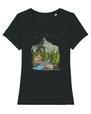 Matterhorn Zermatt Black