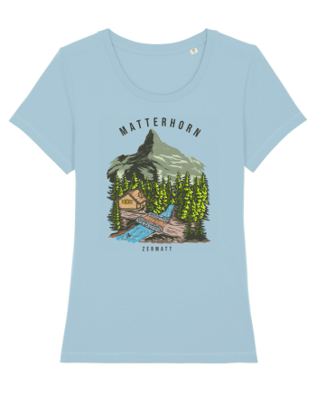 Matterhorn Zermatt Sky Blue