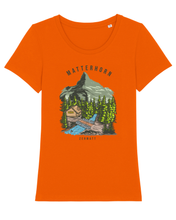 Matterhorn Zermatt Bright Orange
