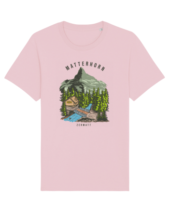 Matterhorn Zermatt Cotton Pink