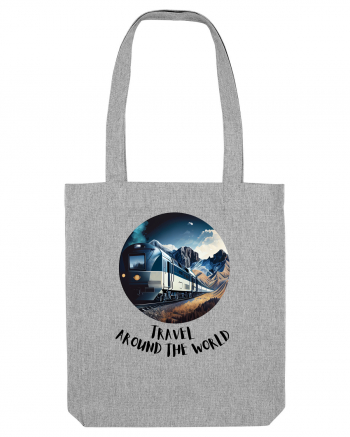 TRAVEL AROUND THE WORLD - V2 Heather Grey