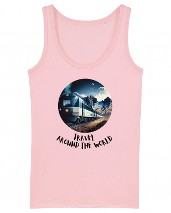 TRAVEL AROUND THE WORLD - V2 Cotton Pink