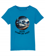 TRAVEL AROUND THE WORLD - V2 Tricou mânecă scurtă  Copii Mini Creator