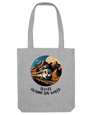 TRAVEL AROUND THE WORLD - V3 Heather Grey