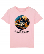 TRAVEL AROUND THE WORLD - V3 Tricou mânecă scurtă  Copii Mini Creator