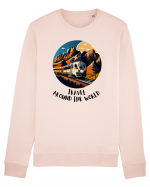 TRAVEL AROUND THE WORLD - V3 Bluză mânecă lungă Unisex Rise