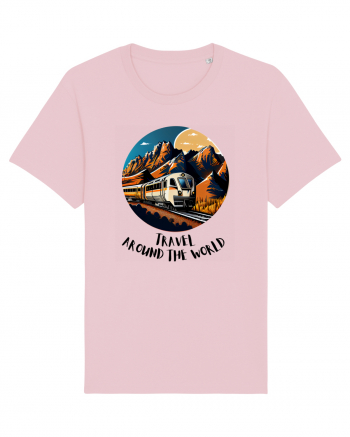 TRAVEL AROUND THE WORLD - V3 Cotton Pink