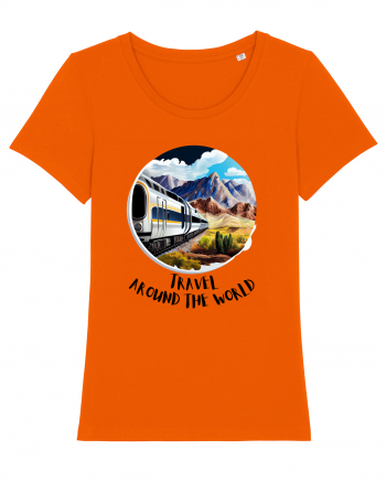 TRAVEL AROUND THE WORLD - V4 Bright Orange