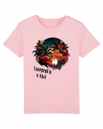 SUMMER VIBE - V5 Tricou mânecă scurtă  Copii Mini Creator