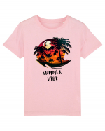 SUMMER VIBE - V6 Tricou mânecă scurtă  Copii Mini Creator