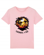 SUMMER VIBE - V7 Tricou mânecă scurtă  Copii Mini Creator