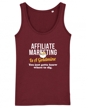 Affiliate Marketing Burgundy