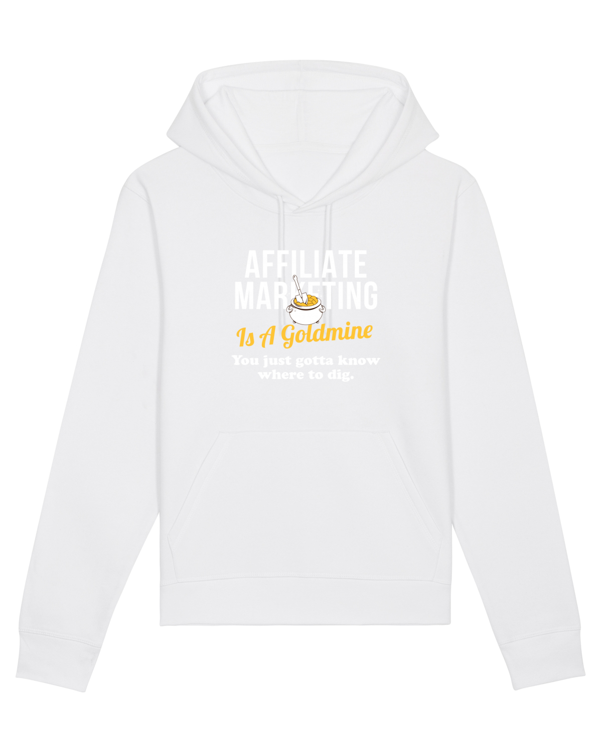 Hanorac Unisex Drummer White