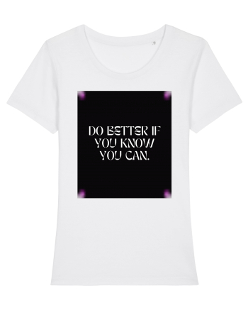 do better if you know you can2 White