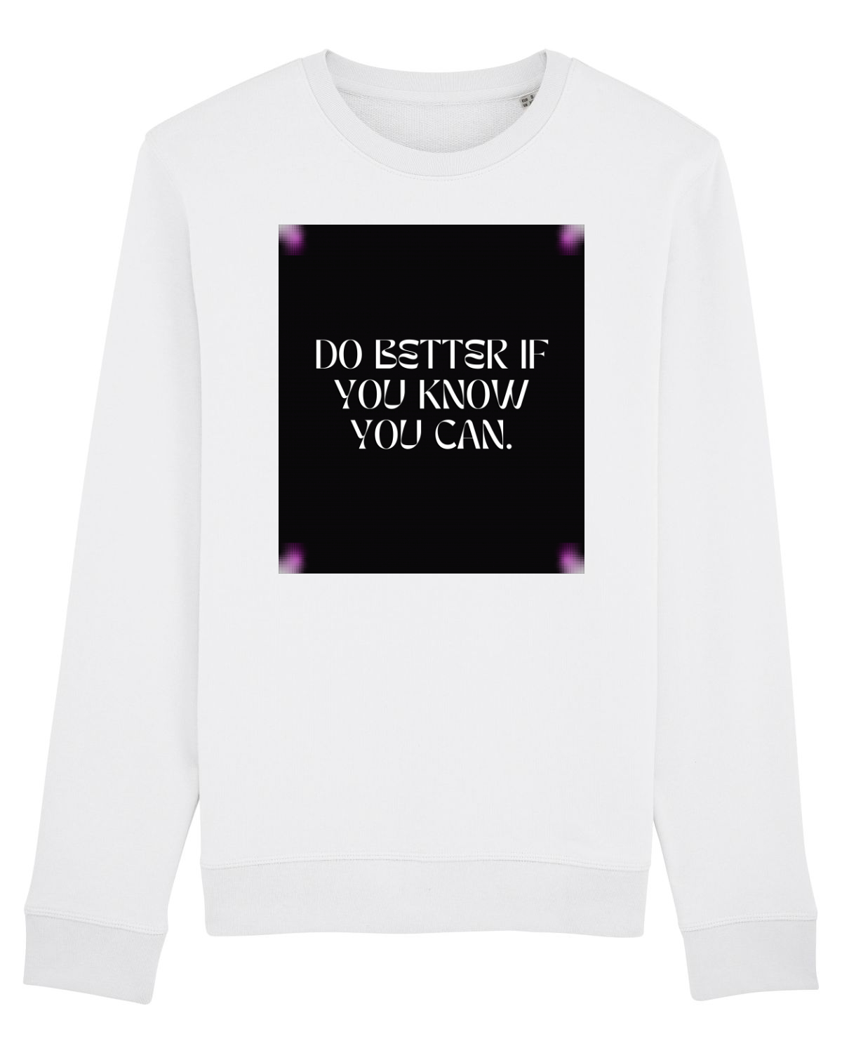 Bluză mânecă lungă Unisex Rise White