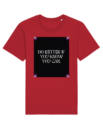 do better if you know you can2 Red