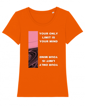 your only  limit is your mind4 Bright Orange