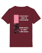 your only  limit is your mind4 Tricou mânecă scurtă  Copii Mini Creator