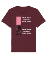 your only  limit is your mind4 Tricou mânecă scurtă Unisex Rocker