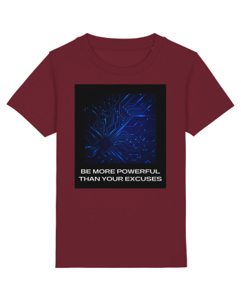 be more powerful than your excuses5 Burgundy