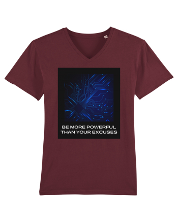 be more powerful than your excuses5 Burgundy