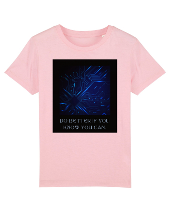 do better if you know you can4 Cotton Pink