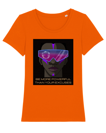 be more powerful than your excuses7 Bright Orange
