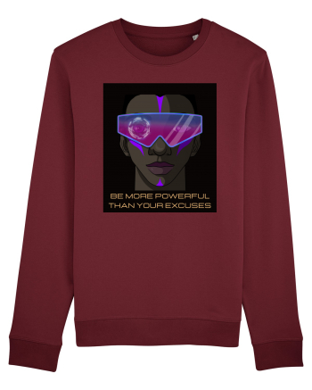 be more powerful than your excuses7 Burgundy