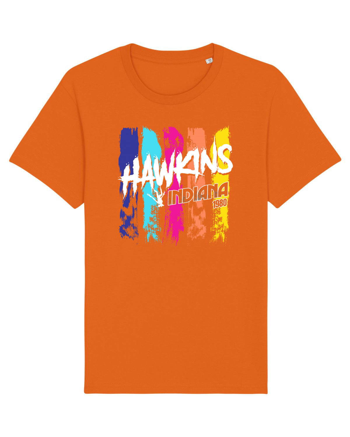 Tricou mânecă scurtă Unisex Rocker Bright Orange