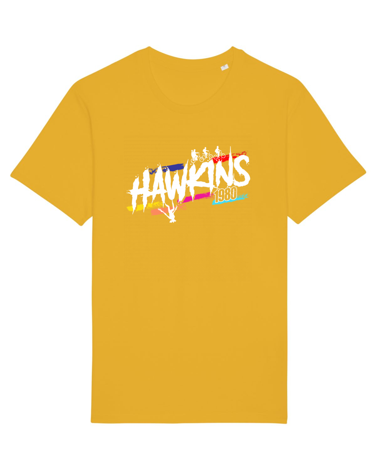 Tricou mânecă scurtă Unisex Rocker Spectra Yellow